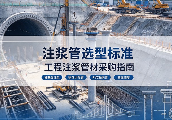 灵璧注浆管选型标准